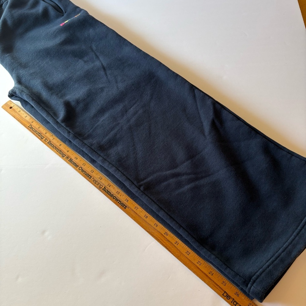 Bench Dark Blue Lounge Pants, wide leg, rainbow logo, size M - Picture 9 of 14